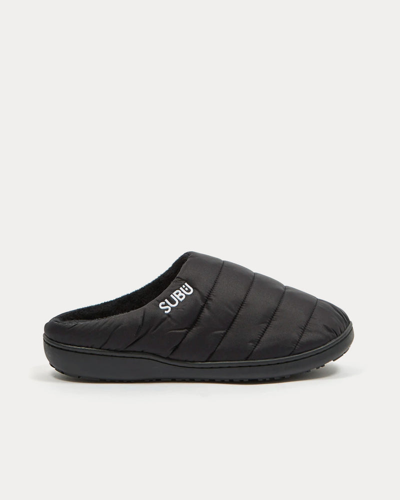 Subu Slipper Black Slip Ons - 1
