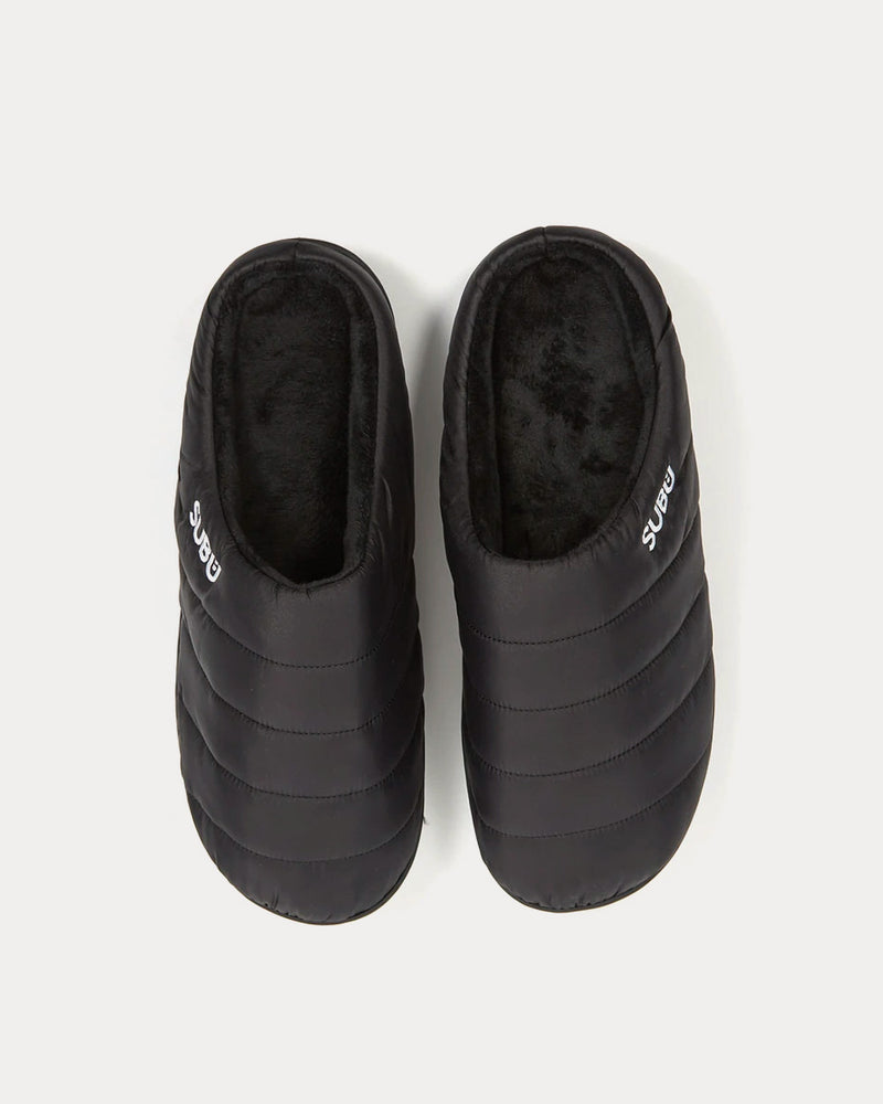 Subu Slipper Black Slip Ons - 2