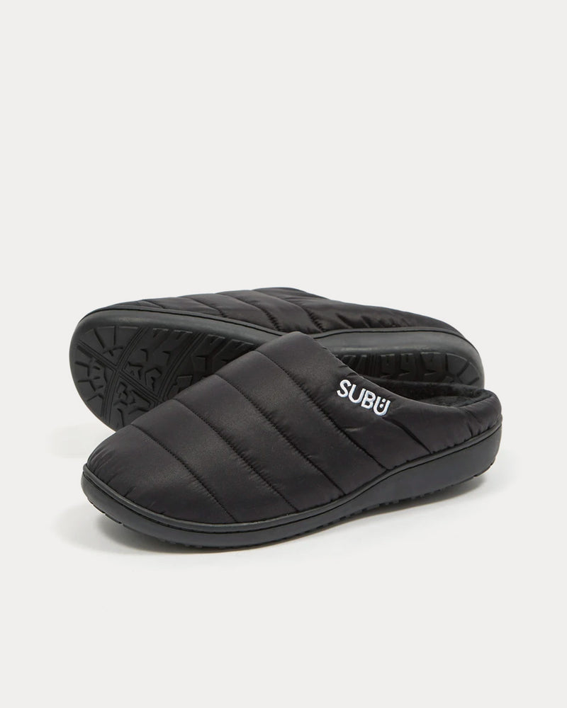 Subu Slipper Black Slip Ons - 3