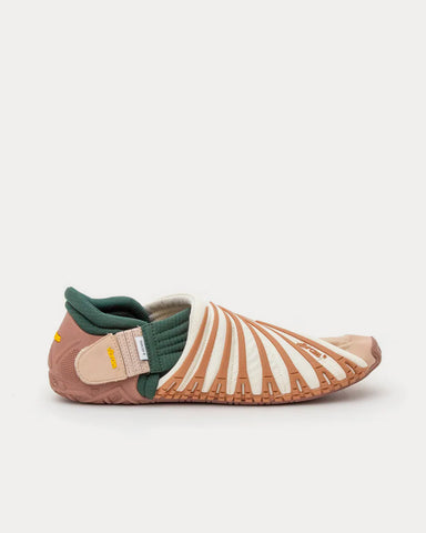 Suicoke FUTON-LO Green / Beige Slip Ons