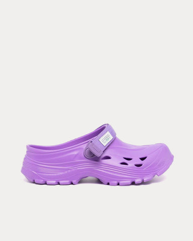 Suicoke Mok Purple Slip Ons