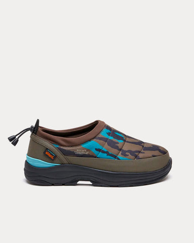 Suicoke PEPPER-evab-PT04 Brown Slip On Sneakers