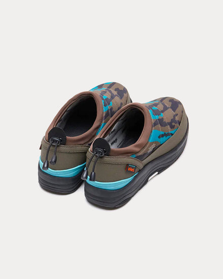 Suicoke PEPPER-evab-PT04 Brown Slip On Sneakers - 4