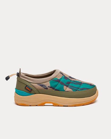 Suicoke PEPPER-evab-PT04 Green Slip On Sneakers