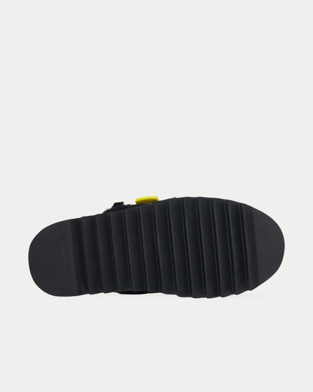 Suicoke x The Elder Statesman Zavo-Cabes Black Slip Ons - 4