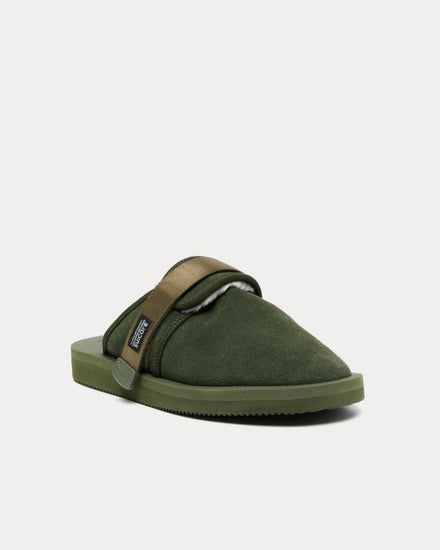 Suicoke ZAVO-Mab Olive Sandals - 3