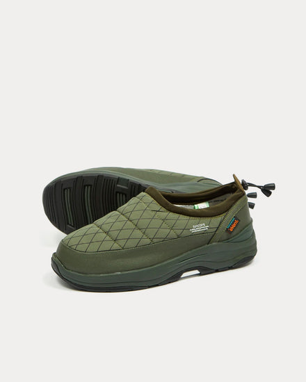 Suicoke Pepper Olive Slip On Sneakers - 4