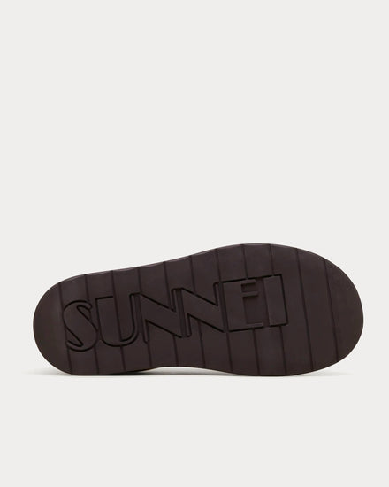 Sunnei Dreamy Leather Green Low Top Sneakers - 4