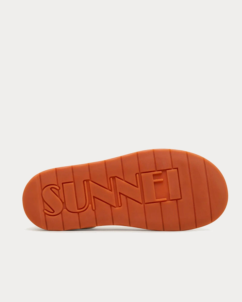 Sunnei Dreamy Suede Light Blue Low Top Sneakers - 4