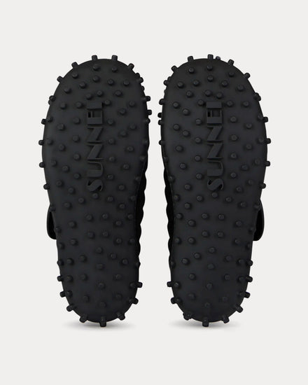 Sunnei Millechiodi Tape Black Slip Ons - 3