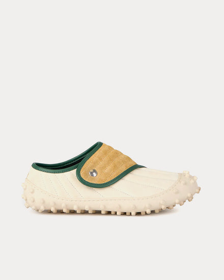 Sunnei Millechiodi Tape Cream Slip Ons - 1