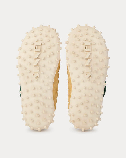 Sunnei Millechiodi Tape Cream Slip Ons - 3