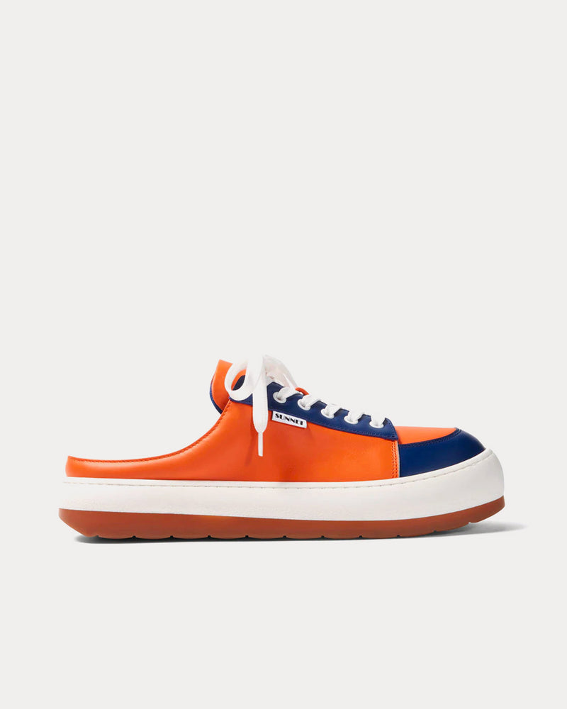 Sunnei Dream Sabot Orange / Blue Low Top Sneakers - 1
