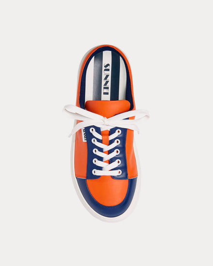Sunnei Dream Sabot Orange / Blue Low Top Sneakers - 2