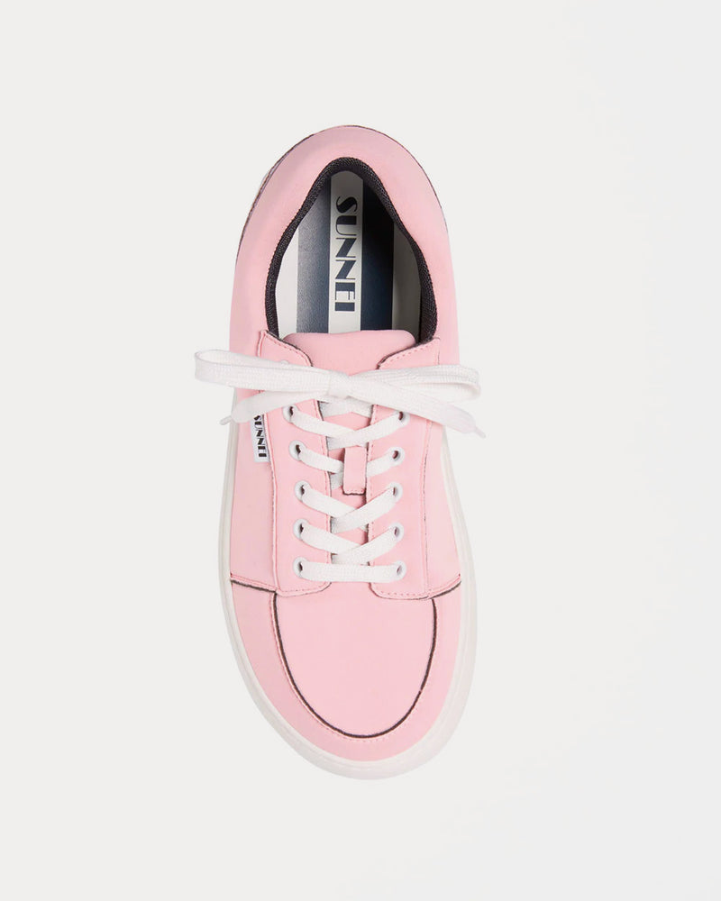 Sunnei Dreamy Neoprene Pink Low Top Sneakers - 2