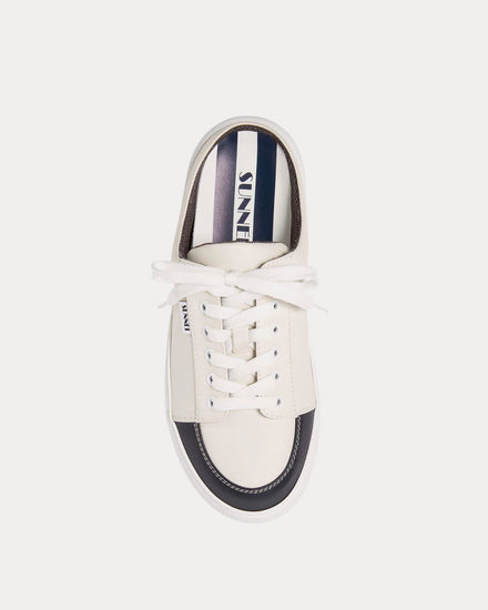 Sunnei Dreamy Sabot White / Blue Low Top Sneakers - 2