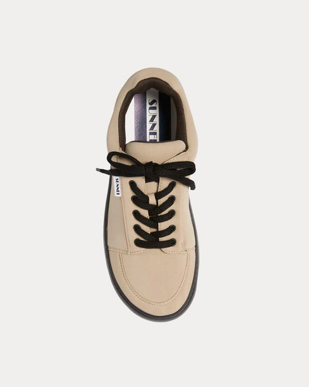 Sunnei Dreamy Neoprene Beige Low Top Sneakers - 2