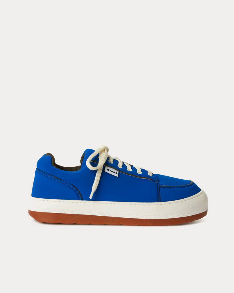 Sunnei Dreamy Neoprene Blue Low Top Sneakers - 1
