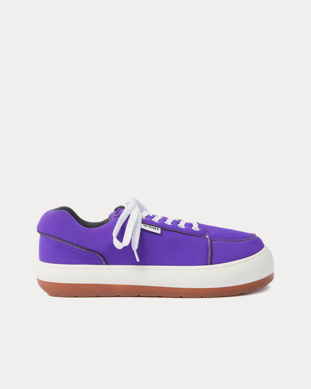 Sunnei Dreamy Neoprene Purple Low Top Sneakers - 1