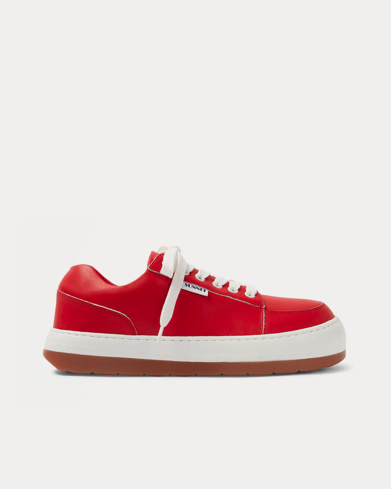 【SUNNEI】CSHOXSNK001LTH0087203 DREAMY SNEAKERS Sunnei Dreamy lace-up Sneakers | Neutrals | FARFETCH