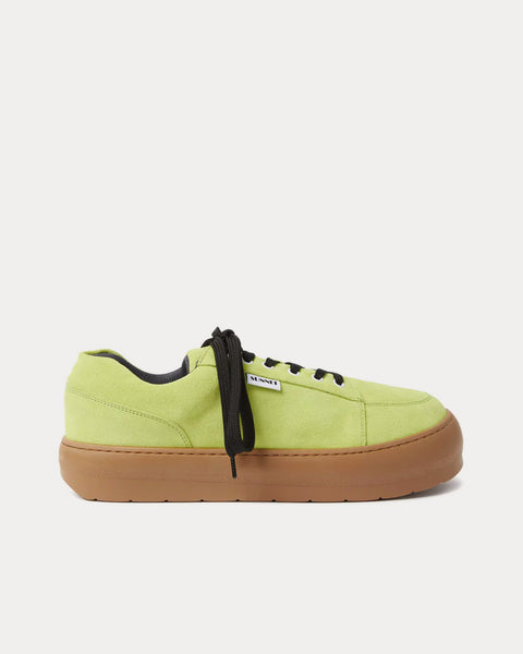 Dreamy Suede Cedar Green Low Top Sneakers