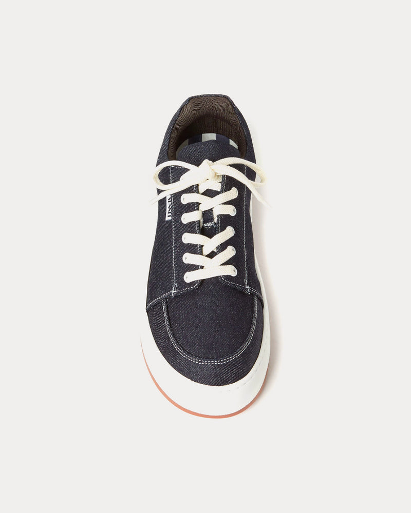 Sunnei Dreamy Denim Blue Low Top Sneakers - 2