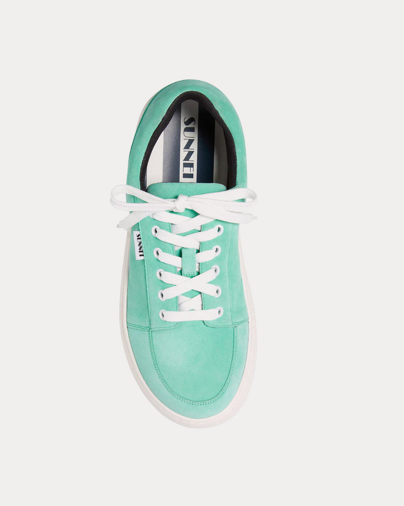 Sunnei Dreamy Neoprene Mint Green Low Top Sneakers - 2