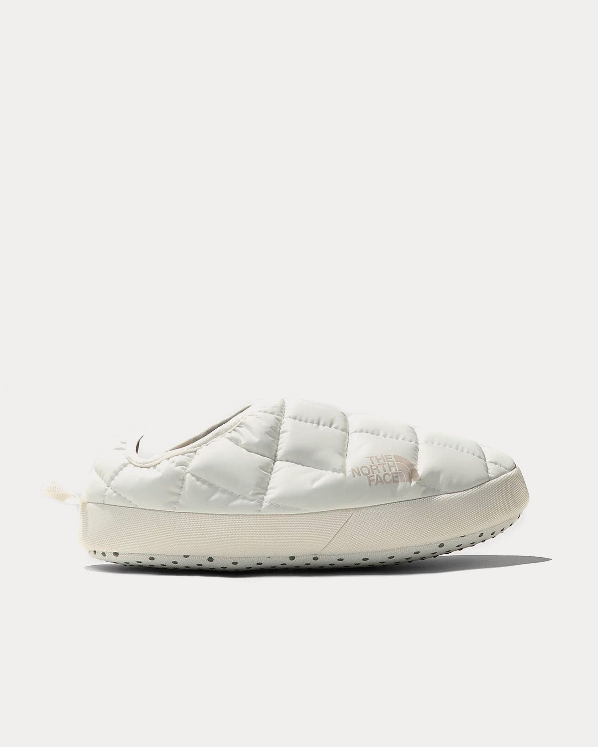 the north face w thermoball tent mule v The North Face Women's Thermoball™ Tent V Winter Mules Gardenia White /  Silver Grey Slip Ons
