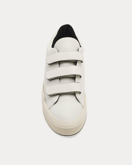 The Row Mary H Strappy Milk Low Top Sneakers - 2