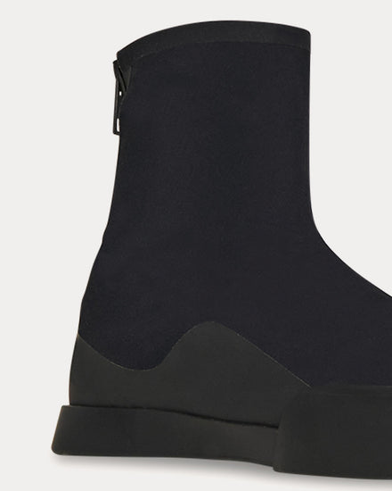The Row TR Scuba Black High Top Sneakers - 2