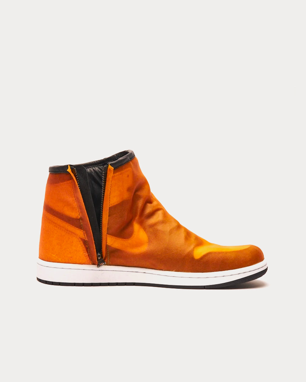The Shoe Surgeon - J1 Orange Apparition High Top Sneakers