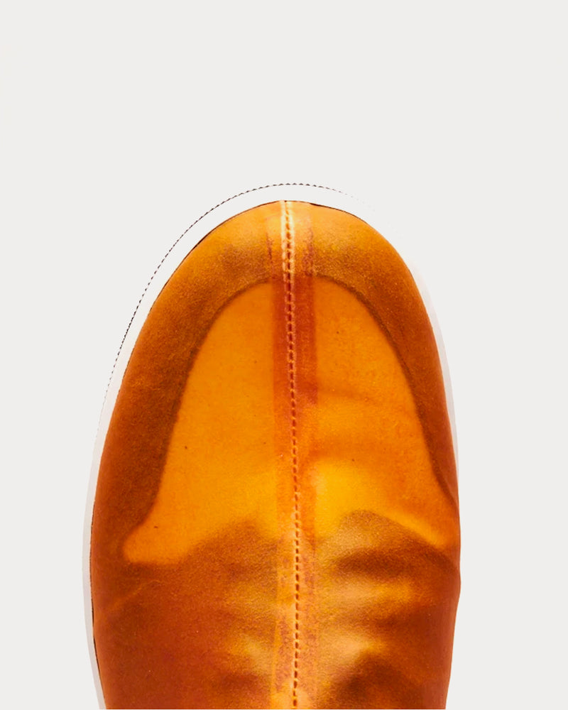 The Shoe Surgeon J1 Orange Apparition High Top Sneakers - 5
