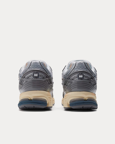 New Balance x thisisneverthat 1906R Rain Cloud with Metallic Silver and Grey Low Top Sneakers - 4