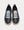 Court Vitello Calf Leather Navy Low Top Sneakers