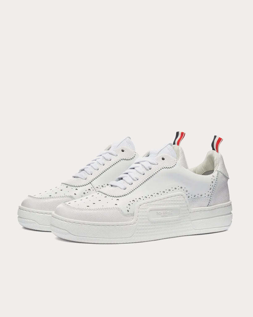 Thom browne on sale white sneakers