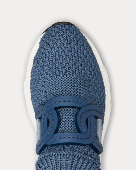 Tod's Fabric Blue / White Slip On Sneakers - 3