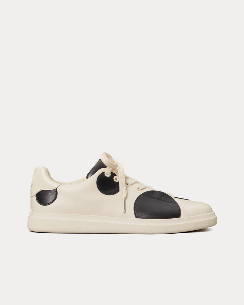 Tory Burch Women's Howell Court Polka Dot New Ivory / Perfect