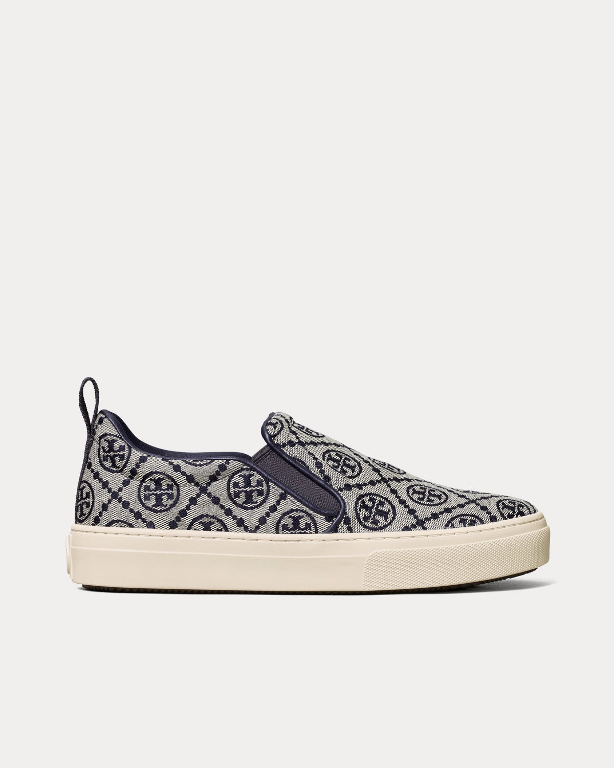 【関税込み】Tory Burch Sneakers & Slip-On NEW TORY BURCH T Monogram Logo Slip-On Sneaker US 8 Black