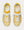 T Monogram Goldfinch Low Top Sneakers