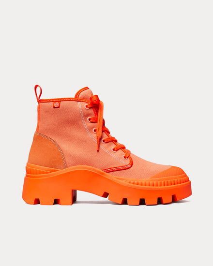 Tory Burch Camp Sneaker Boot Coral High Top Sneakers - 1