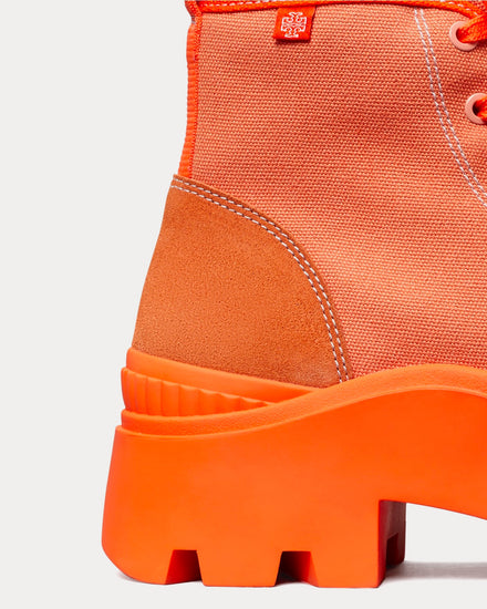 Tory Burch Camp Sneaker Boot Coral High Top Sneakers - 3