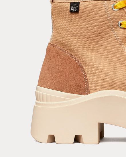 Tory Burch Camp Sneaker Boot Sand Tan High Top Sneakers - 3