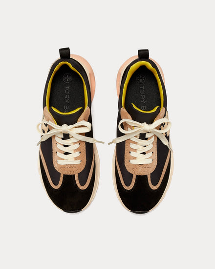 Tory Burch Good Luck Black / Cream Low Top Sneakers - 2