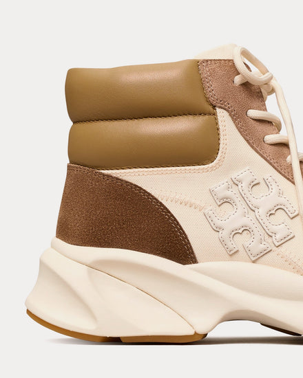 Tory Burch Women's Good Luck Hiker Cream / Oakwood High Top