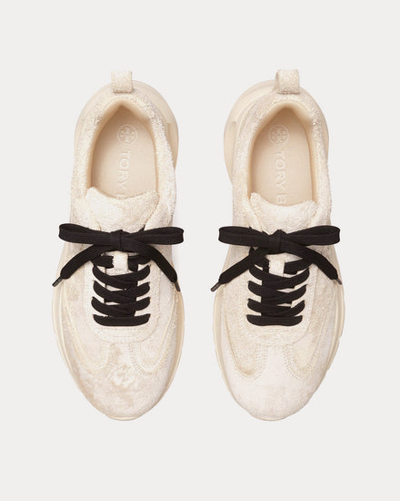 Tory Burch Good Luck White / New Ivory Low Top Sneakers - 2