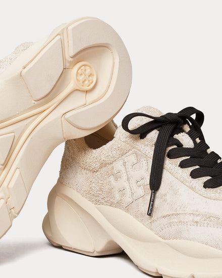 Tory Burch Good Luck White / New Ivory Low Top Sneakers - 3