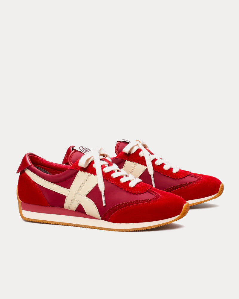 Tory Burch Hank Berry / Berry Low Top Sneakers - 3