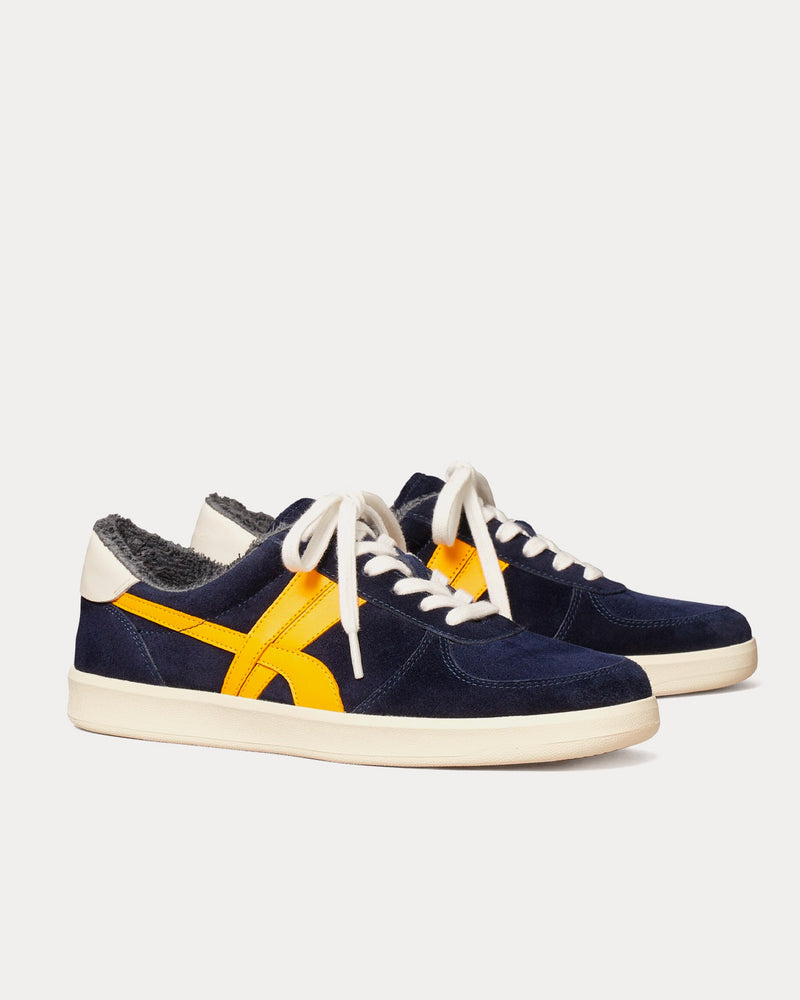 Tory Burch Hank Court Pilota / Goldfinch Low Top Sneakers - 3