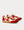 Hank New Ivory / Red Low Top Sneakers