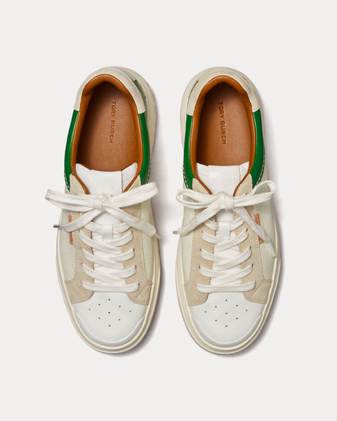 Ladybug White / Cream / Green Ray Low Top Sneakers